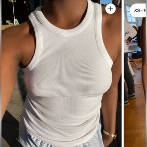 Djerf Avenue | White Everyday Tank Top